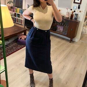 Vintage knit T-shirt by AK collection